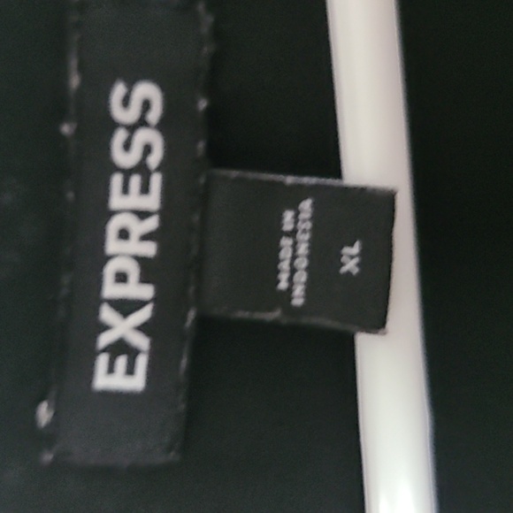 Express Black Lace Top - Picture 2 of 5